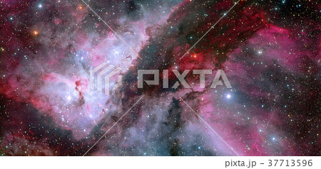 The Carina Nebula with an earlier picture of the 37713596