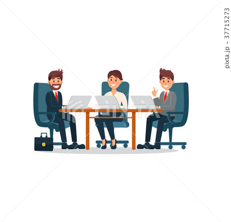 Group of people having conference, business 37715273