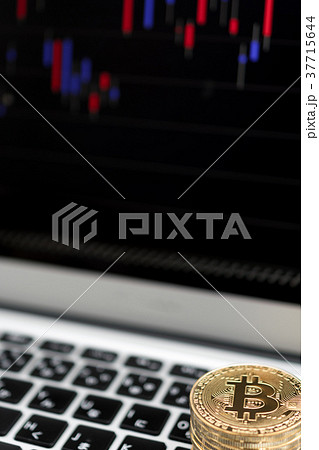 仮想通貨・ビットコインの取引イメージ 37715644
