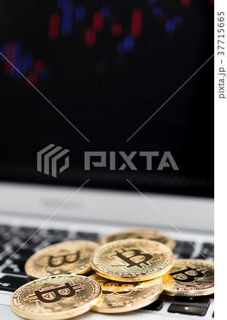 仮想通貨・ビットコインの取引イメージ 37715665