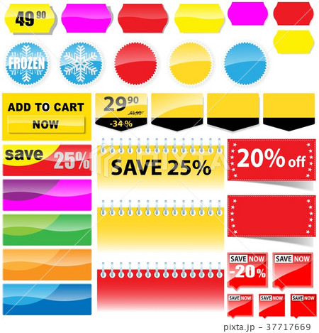 Shopping Retail Sales Tags 37717669