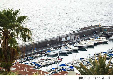Los Gigantes sea port, Tenerife, Canary Islands Los Gigantes sea port, Tenerife, Canary Islands 37718114