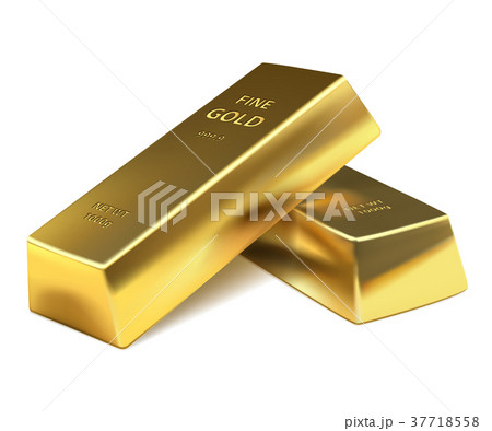 Two gold bars 37718558
