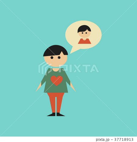 flat icon on stylish background gay lovers flat icon on stylish background gay lovers 37718913