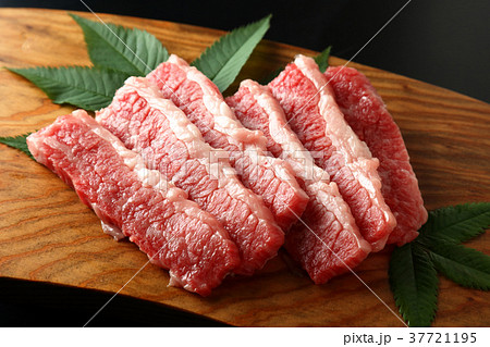 黒毛和牛 カルビ バラ肉 黒毛和牛 カルビ バラ肉 37721195