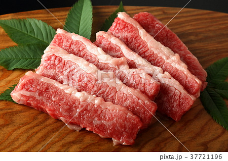 黒毛和牛 カルビ バラ肉 37721196