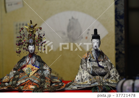 ひな祭り　岡山県勝山のおひな祭り　享保雛 37721478