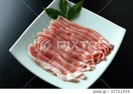 豚ロース　薄切り 37721554