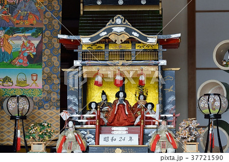 おひな祭り　御殿雛　岡山県勝山 37721590