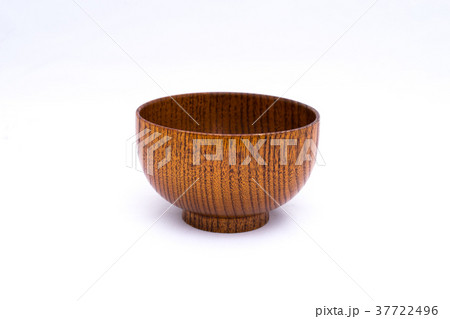 お椀　木目　漆器 37722496