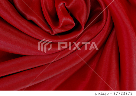 Red fabric texture, pattern of silk or linen. Red fabric texture, pattern of silk or linen. 37723375