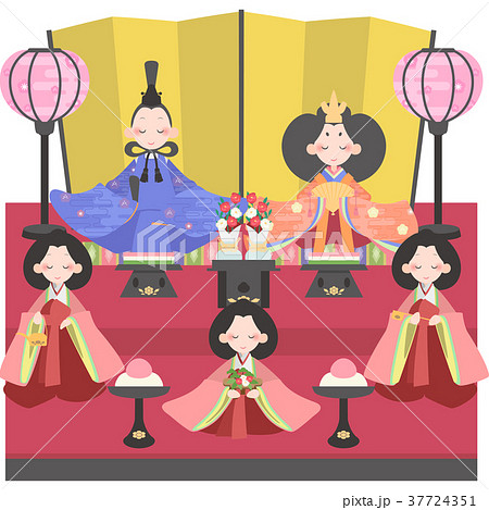 雛人形（5人飾り） 37724351