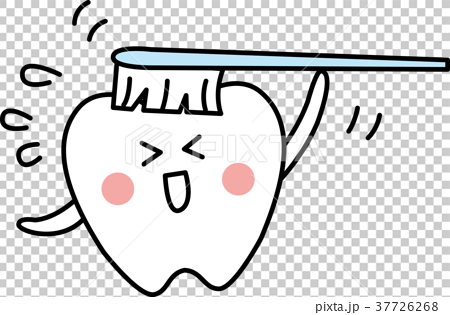 虫歯予防 歯ブラシ イラストのイラスト素材