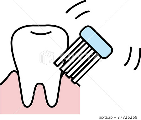 歯ブラシ　イラスト 37726269