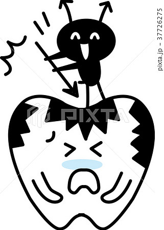 虫歯　イラスト 37726275