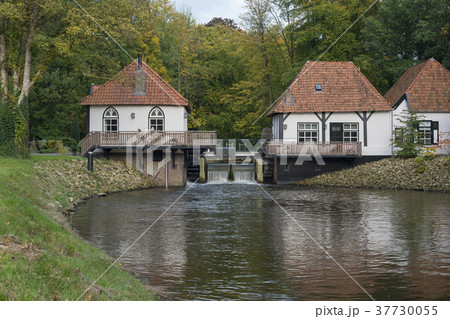 Water mill in Winterswijk in the Netherlands. Water mill in Winterswijk in the Netherlands. 37730055