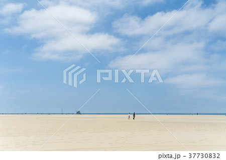 アメリカ サンタモニカビーチ 海岸沿い 37730832