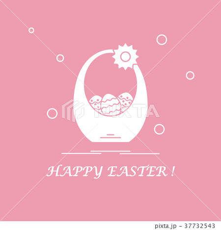 Cute vector illustration with symbols for Easter. 37732543