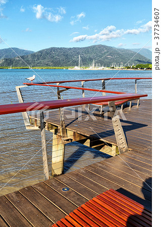 in australia pier for the boat and tourist 37734607