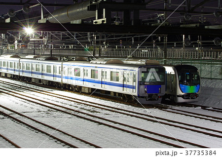 小手指車両基地の西武線 37735384