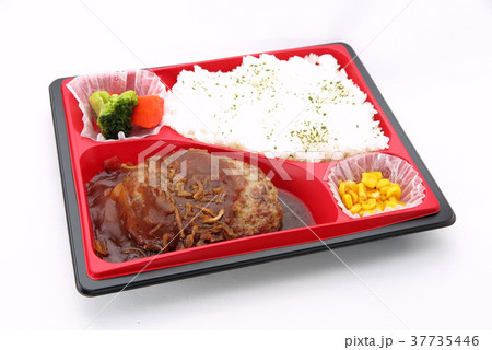 ハンバーグ弁当 37735446