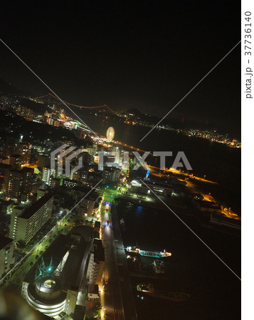 関門海峡(夜景) 関門海峡(夜景) 37736140