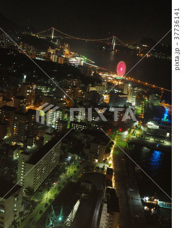 関門海峡(夜景) 関門海峡(夜景) 37736141