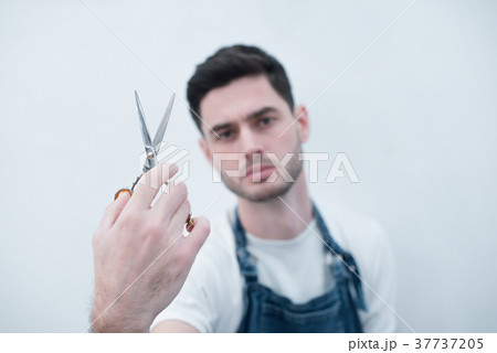 Man in the barbershop Man in the barbershop 37737205