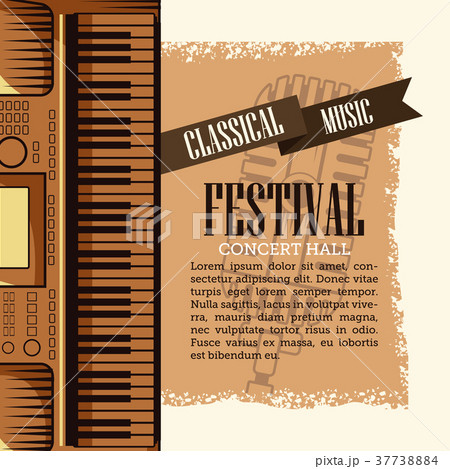 Classical music festival flyer Classical music festival flyer 37738884