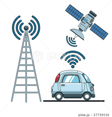 Car gps   tracker  technology 37739530