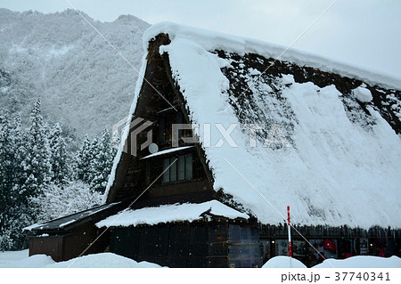 雪の菅沼合掌集落 雪の菅沼合掌集落 37740341
