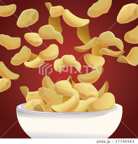 Potato chips snacks 37740563