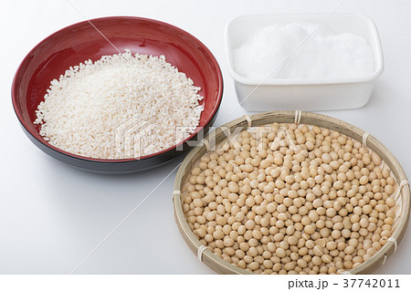 味噌作り　手作り味噌　材料 37742011
