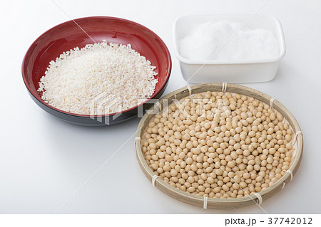 味噌作り　手作り味噌　材料 37742012