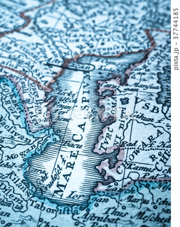 古地図　カスピ海 37744185