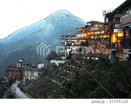 台湾 九フン 九份 37745119