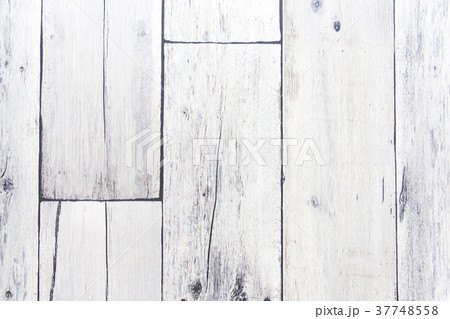 Old and Vintage white wooden texture background 37748558