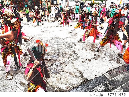 台湾 淡水 縁日 37754476