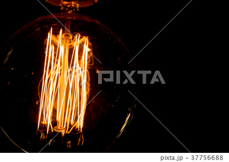 vintage hot tungsten filament light bulb lighting 37756688