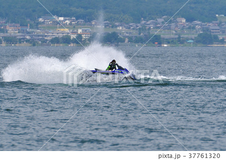 琵琶湖のジェットスキー 琵琶湖のジェットスキー 37761320