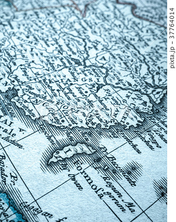 古い世界地図　台湾 37764014