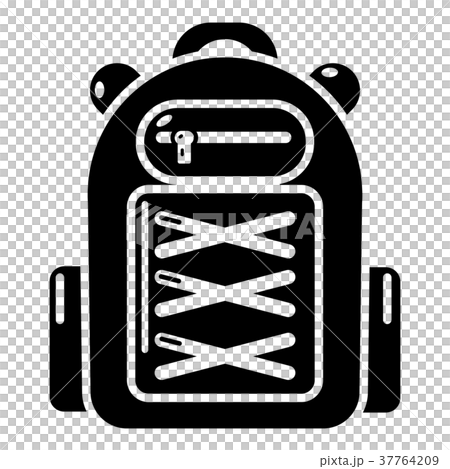 Backpack student icon, simple black style Backpack student icon, simple black style 37764209