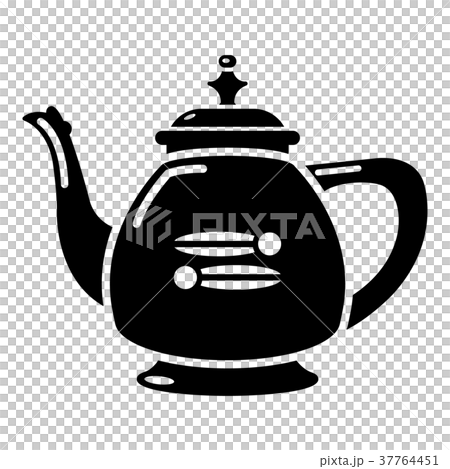 Kettle restaurant icon, simple black style Kettle restaurant icon, simple black style 37764451