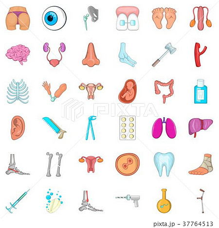 Tablet icons set, cartoon style Tablet icons set, cartoon style 37764513