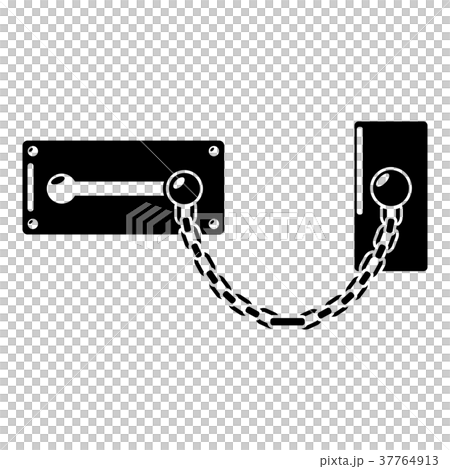 Lock snap icon, simple black styleのイラスト素材 [37764913] - PIXTA