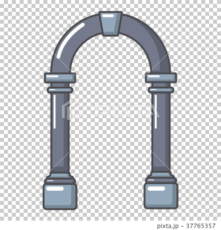 Archway concrete icon, cartoon style 37765357