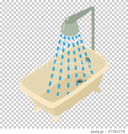 Bathroom icon, isometric style Bathroom icon, isometric style 37765779