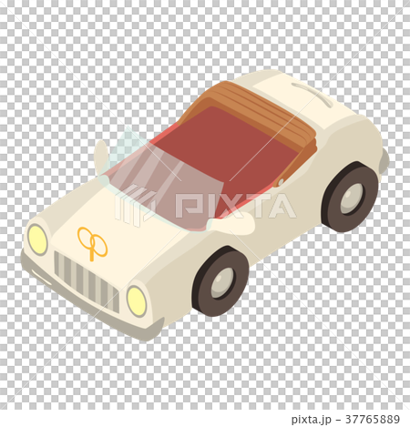 Limousine icon, isometric style 37765889