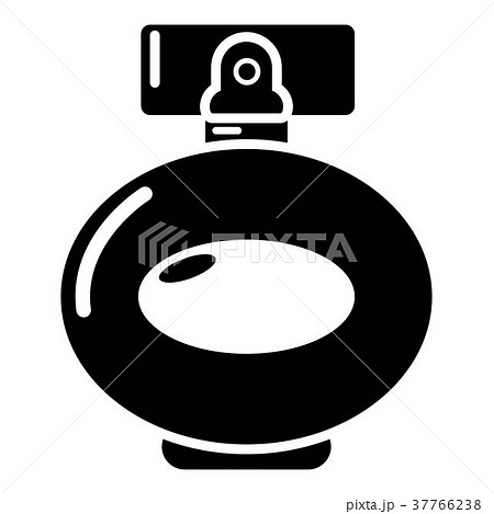 Perfume bottle spray icon, simple black style Perfume bottle spray icon, simple black style 37766238
