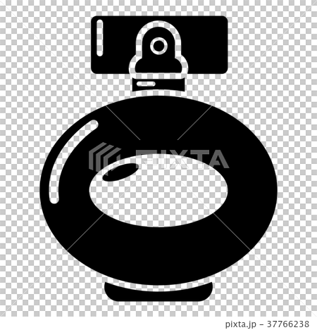 Perfume bottle spray icon, simple black style Perfume bottle spray icon, simple black style 37766238